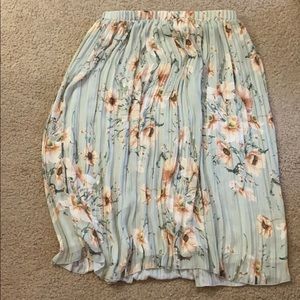 H&M Floral Maxi Skirt